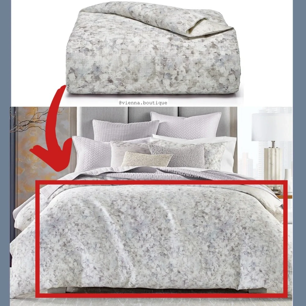 NEW Hotel Collection‎ Impressions Full/Queen Duvet
